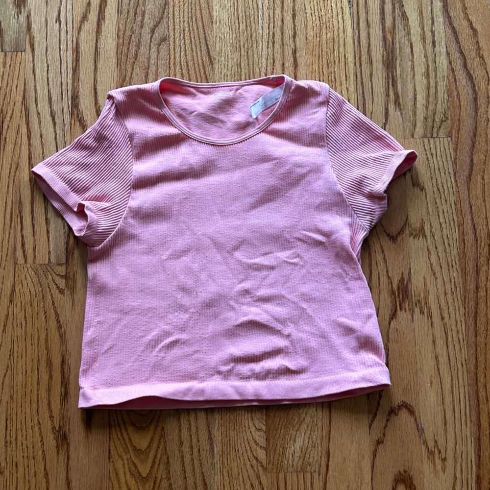UO pink baby tee